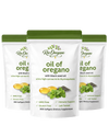 PACK OF 3 | Ree Oregano Softgels, 300 Count | 2 in 1 Formulated with Black Seed Oil